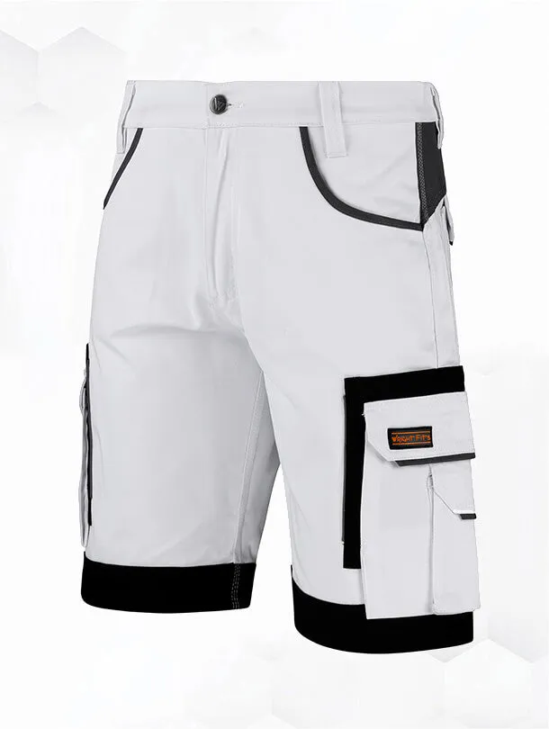 WrightFits Olympian White Painters Work Shorts - OPS